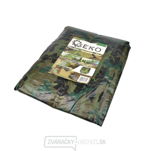 Krycia plachta nepremokavá v maskovacom vzore s rozmermi 5,49 x 10 metrov, GEKO G70616  Krycia plachta nepremokavá v maskovacom vzore s rozmermi 5,49 x 10 metrov, GEKO G70616 gallery main image