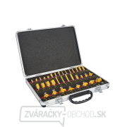 Súprava tvarových fréz na drevo 35ks, Geko K00067 Súprava tvarových fréz na drevo 35ks, Geko K00067 gallery main image