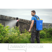 16L svetlo modrý 12Ah batériový chrbtový postrekovač (1) náhled