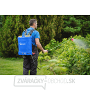 16L svetlo modrý 12Ah batériový chrbtový postrekovač (1) náhled