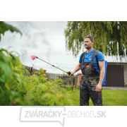 16L svetlo modrý 12Ah batériový chrbtový postrekovač (1) náhled