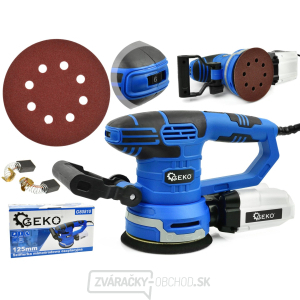 Excentrická brúska 125mm 450W Geko G80810  Excentrická brúska 125mm 450W Geko G80810  gallery main image
