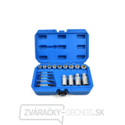 Vyťahováky zalomených skrutiek, sada 18 ks, Geko G30035 Náhľad