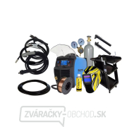 Sherman DIGIMIG 205 LCD SYNERGIC + Horák 3m + Káble 2m + Drôt + Sprej + Kukla + Vozík + Ventil + plná Fľaša CO2  Sherman DIGIMIG 205 LCD SYNERGIC + Horák 3m + Káble 2m + Drôt + Sprej + Kukla + Vozík + Ventil + plná Fľaša CO2  gallery main image
