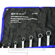 Kľúče očkové zahnuté, sada 12ks, 6-32mm GEKO G11544 Náhľad