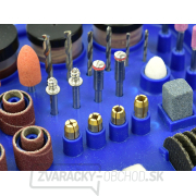 Mini priama brúska s príslušenstvom 222 kusov (kufor)  Mini priama brúska s príslušenstvom 222 kusov (kufor)  náhled