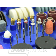 Mini priama brúska s príslušenstvom 222 kusov (kufor)  Mini priama brúska s príslušenstvom 222 kusov (kufor)  náhled