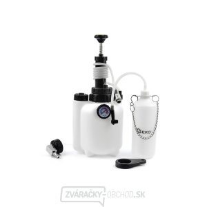 Tlaková nádoba na odvzdušnenie a výmenu brzdovej kvapaliny GEKO G02732 Tlaková nádoba na odvzdušnenie a výmenu brzdovej kvapaliny GEKO G02732 gallery main image