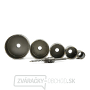 Sada dieroviek s widia na betón, 6 kusov náhled