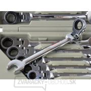 Sada12ks Kľúče račňové očkoploché s kĺbom 8-19mm Geko K00106  Sada12ks Kľúče račňové očkoploché s kĺbom 8-19mm Geko K00106  náhled