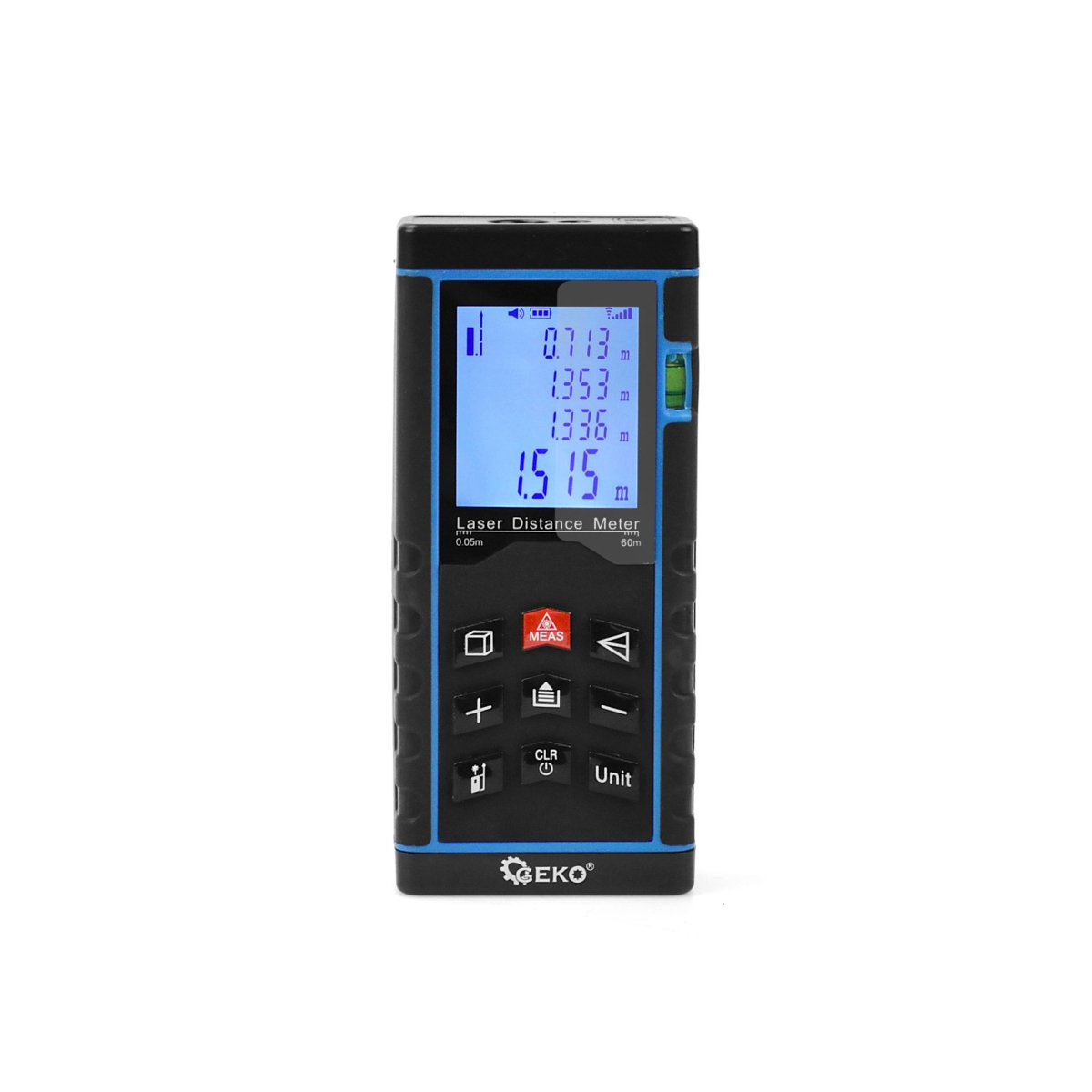 Laserový merač vzdialenosti 0,05 - 60m Geko G03351