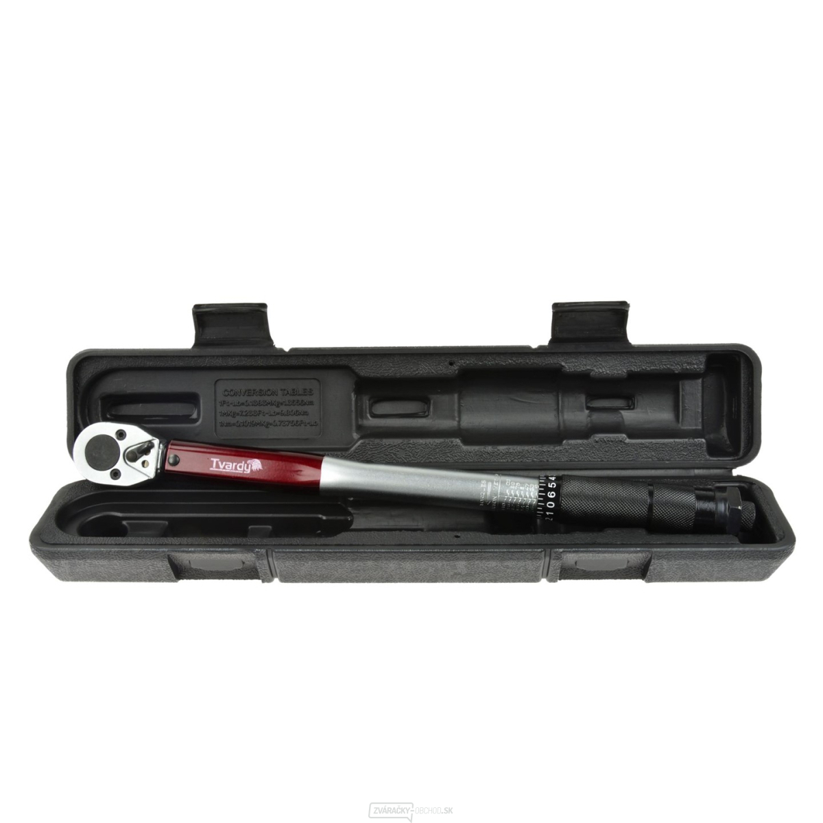 Momentový kľúč dynamometrický 3/8" 19-110Nm TVARDY T00021 