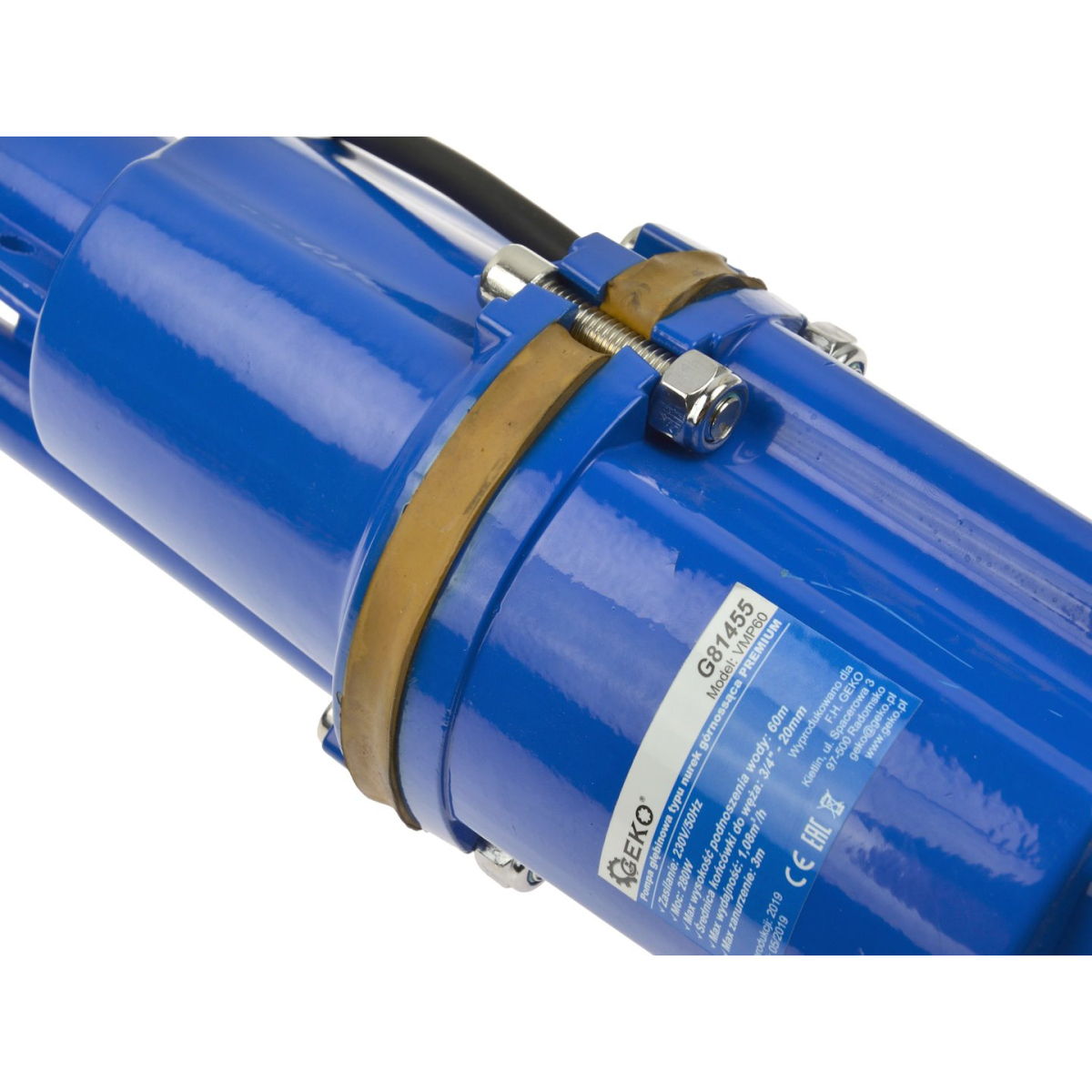 Membránové čerpadlo s výkonom 280W Geko G81455  Náhľad