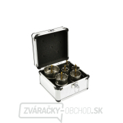 Súprava korunkových vrtákov 6ks, 22-65mm, Geko G40201 Súprava korunkových vrtákov 6ks, 22-65mm, Geko G40201 gallery main image