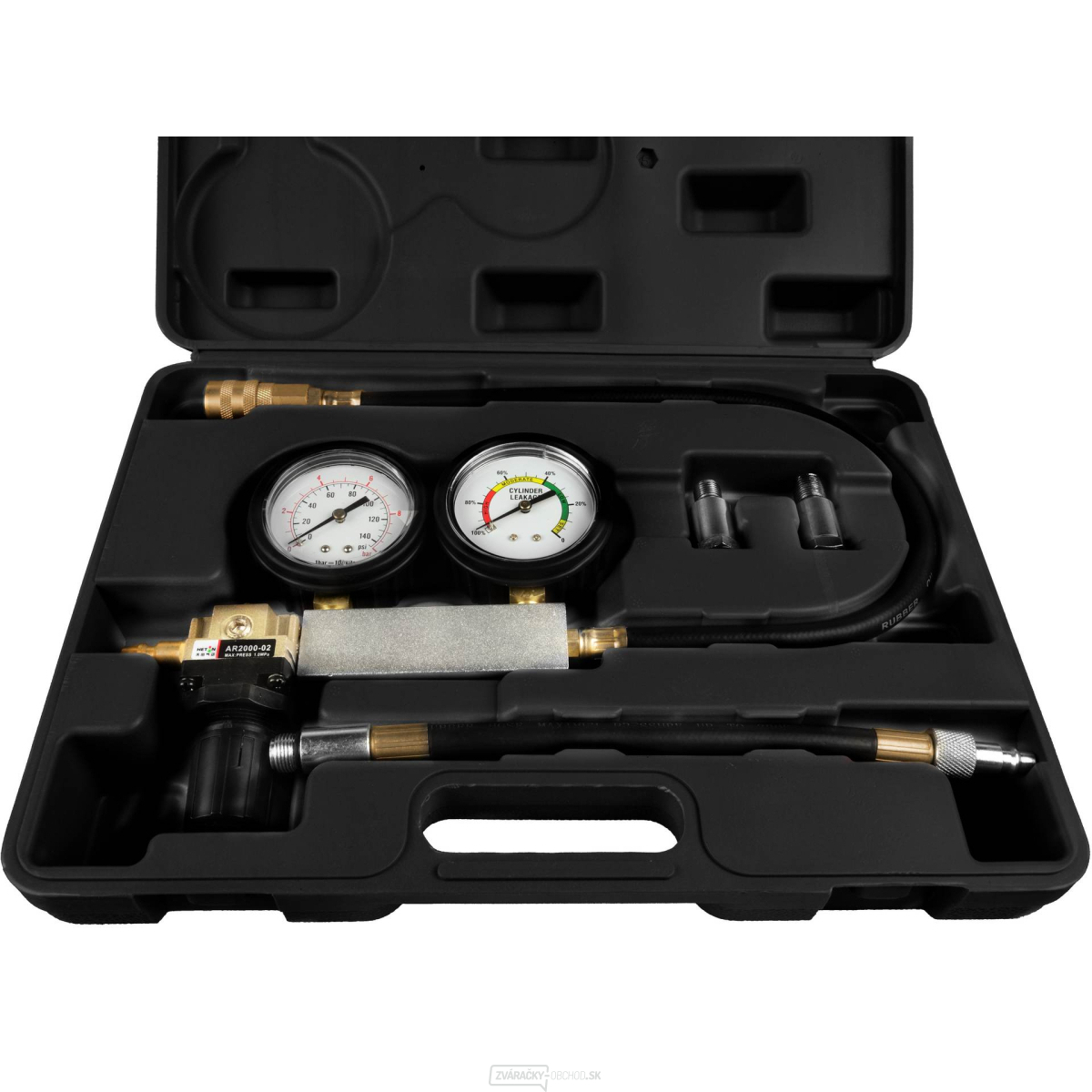 Tester, meranie tesnenia valca motora Geko G02735