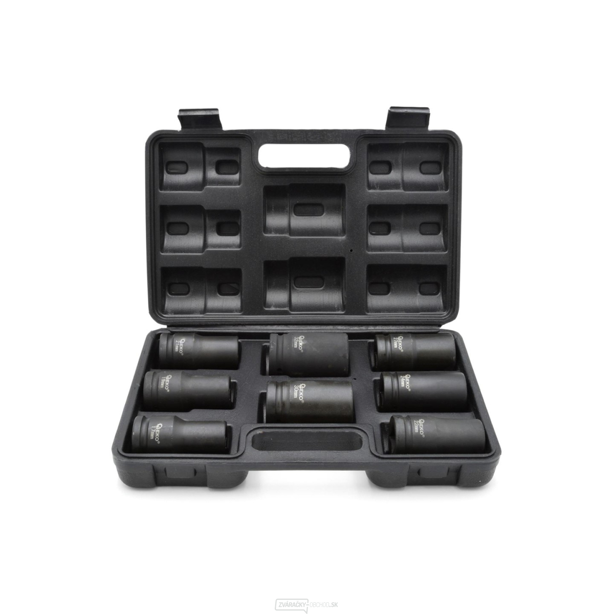 Sada rázových nástavcov 3/4" 17-32mm 8 kusov 