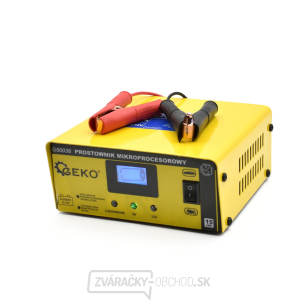 Nabíjačka autobatérií s mikroprocesorovým riadením a LCD displejom 6/12V,15A Geko G80036 Nabíjačka autobatérií s mikroprocesorovým riadením a LCD displejom 6/12V,15A Geko G80036 gallery main image
