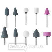 Pneumatická priama brúska 75 mm s príslušenstvom (10) náhled