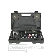 Pneumatická priama brúska s príslušenstvom Geko G03142  Pneumatická priama brúska s príslušenstvom Geko G03142 gallery main image