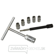 Súprava fréz na sedlá vstrekovačov, 8 kusov (10) Náhľad