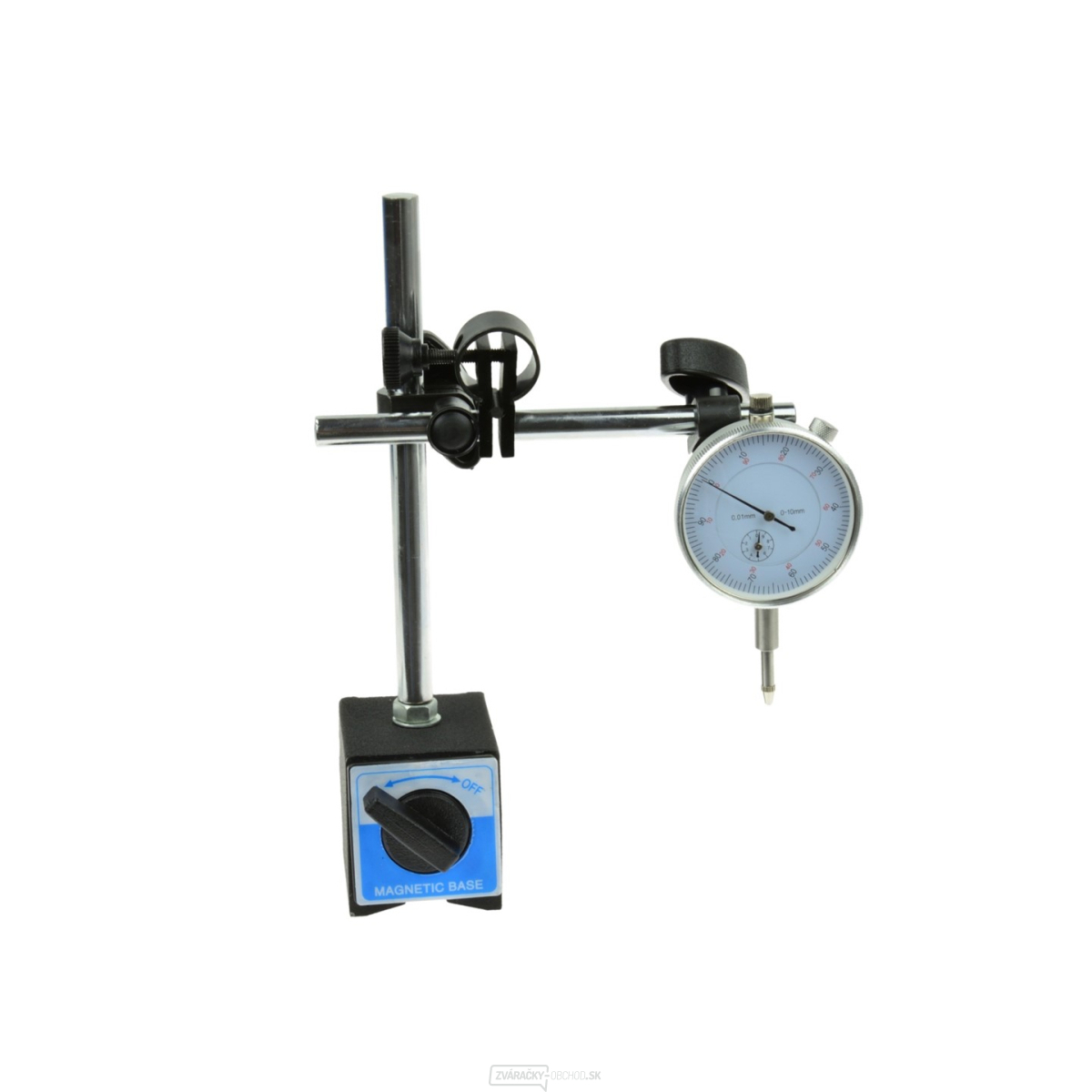 Automatický magnetický statív + úchylkomer Geko G02625 