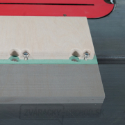 Nastaviteľná lišta do vodiacej koľajnice MICROJIG ZEROPLAY so zarážkou - sada 2 kusov náhled