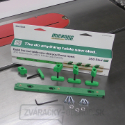 Nastaviteľná lišta do vodiacej koľajnice MICROJIG ZEROPLAY 360 SLED so skrutkami do rybinových drážok Nastaviteľná lišta do vodiacej koľajnice MICROJIG ZEROPLAY 360 SLED so skrutkami do rybinových drážok náhled