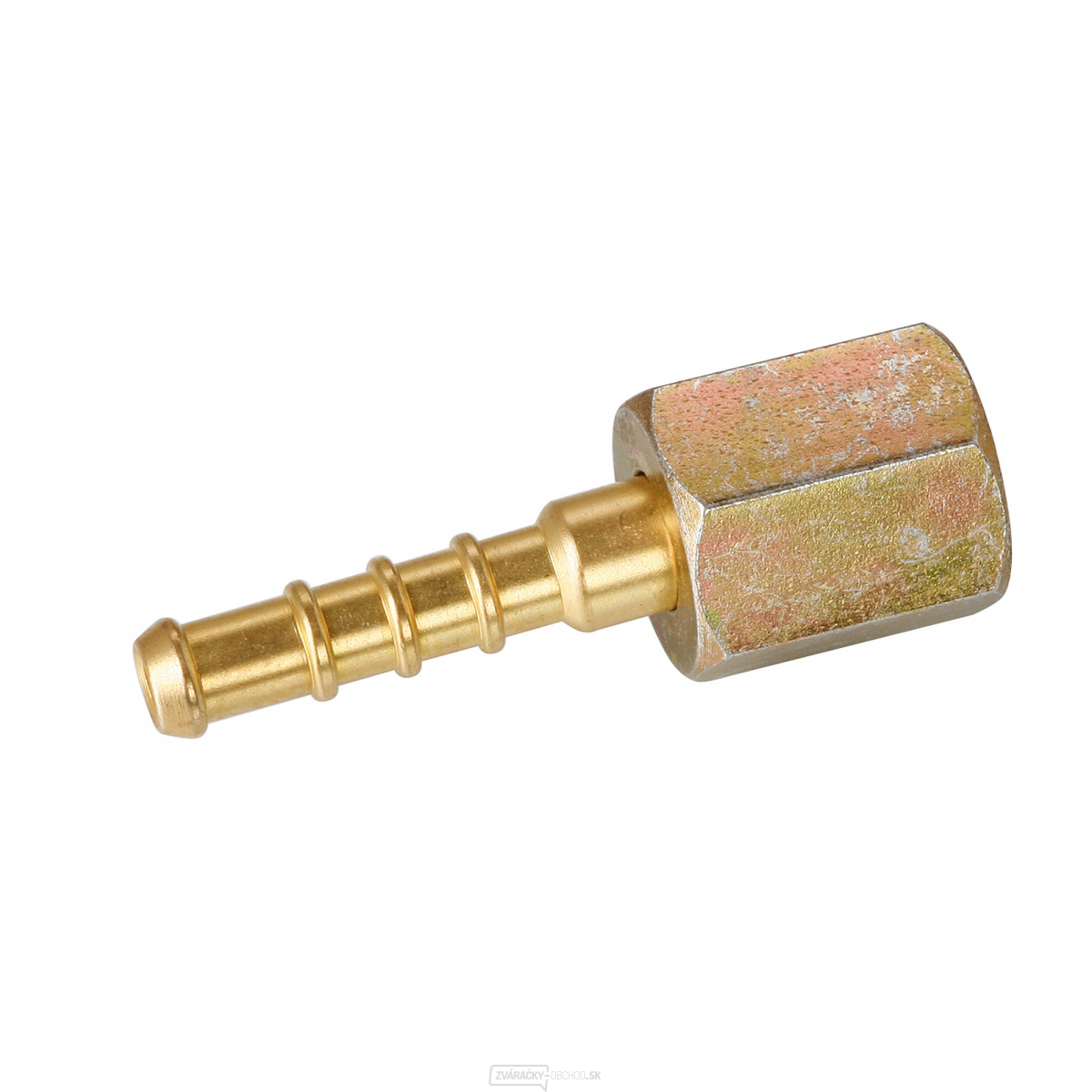 MEVA - nátrubok 4mm s maticou M9x0,75