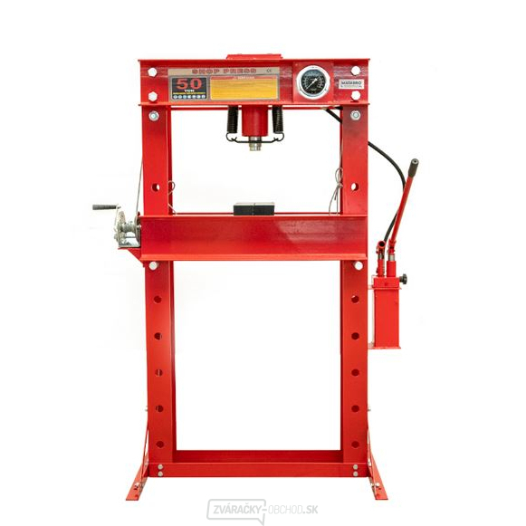 Hydraulický lis 50t s dvojrýchlostnou pumpou Matabro MB-P50TDP