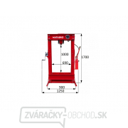 Hydraulický lis 50t s dvojrýchlostnou pumpou Matabro MB-P50TDP Hydraulický lis 50t s dvojrýchlostnou pumpou Matabro MB-P50TDP náhled