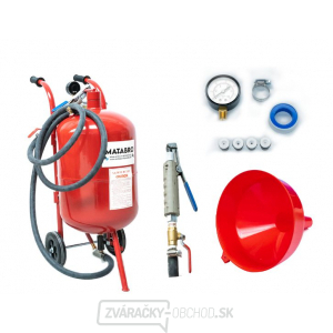 Mobilná pieskovačka 38l Matabro MB-SB38L Mobilná pieskovačka 38l Matabro MB-SB38L gallery main image