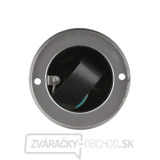 Solight záhradný stĺpik IP44, nerez oceľ, 2 zásuvky, valec, strieborný náhled