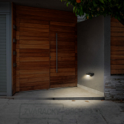 Solight LED vonkajšie nástenné osvetlenie Crotone, 7W, 450lm, 3000K, náklopné Náhľad