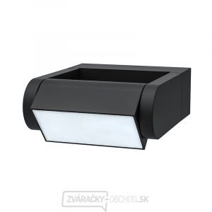 Solight LED vonkajšie nástenné osvetlenie Crotone, 7W, 450lm, 3000K, náklopné