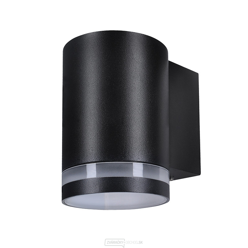 Solight LED vonkajšie nástenné osvetlenie Potenza, 1x GU10, čierna