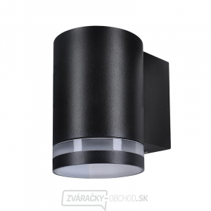 Solight LED vonkajšie nástenné osvetlenie Potenza, 1x GU10, čierna gallery main image