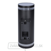 Solight LED vonkajšie nástenné osvetlenie Potenza, 2x GU10, čierna náhled