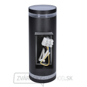 Solight LED vonkajšie nástenné osvetlenie Potenza, 2x GU10, čierna náhled