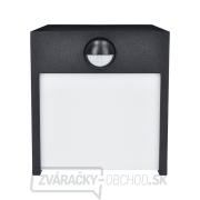 Solight LED vonkajšie nástenné osvetlenie Terni, 12W, 560lm, 3000K, PIR sensor Náhľad