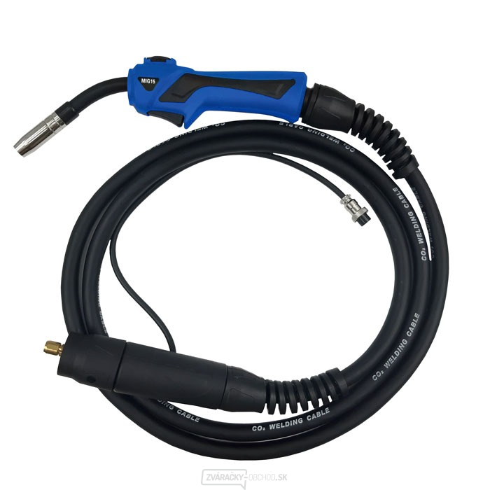 Zvárací horák MIG15/4m s potenciometrom Zvárací horák MIG15/4m s potenciometrom gallery main image