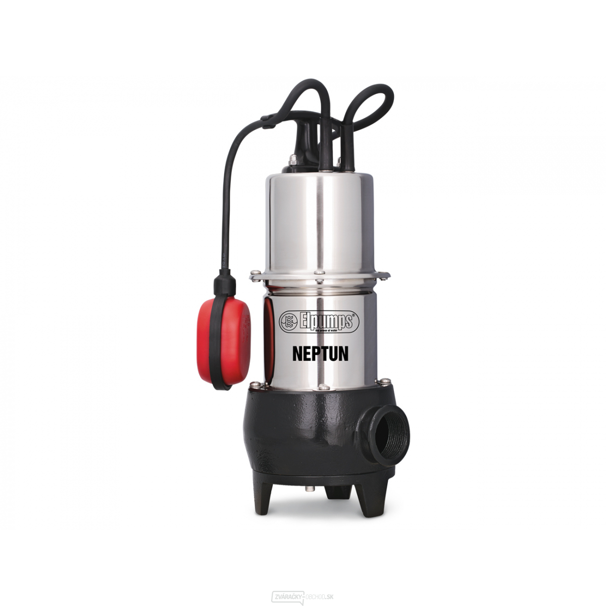 Kalové čerpadlo do septiku s voľným prietokom NEPTUN Elpumps