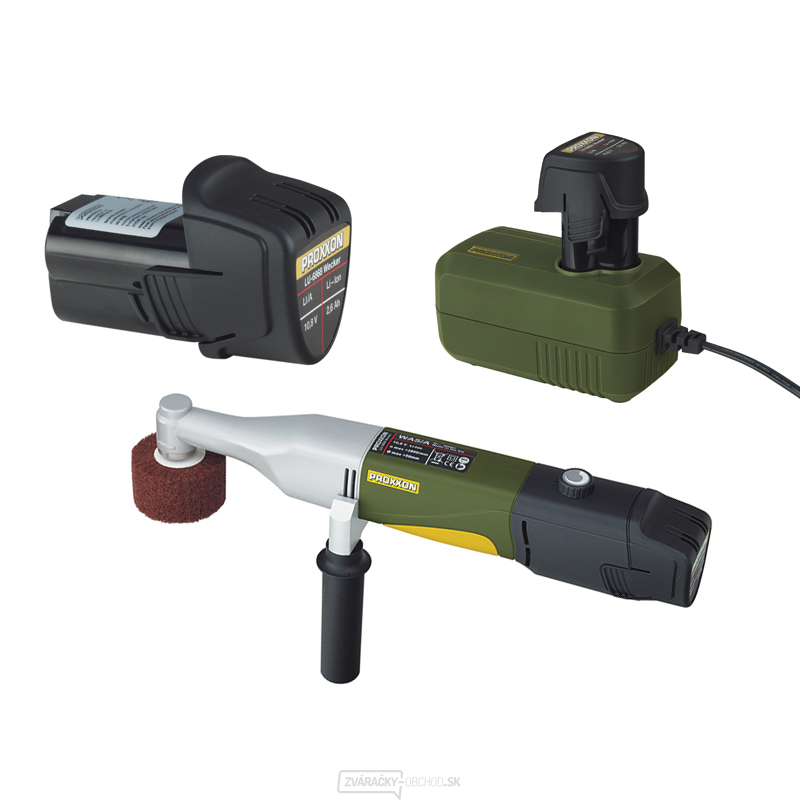 Aku valcová brúska WAS/A - sada