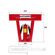 Hydraulická ohýbačka rúrok o sile 12 ton Matabro MB-PB12T Hydraulická ohýbačka rúrok o sile 12 ton Matabro MB-PB12T náhled
