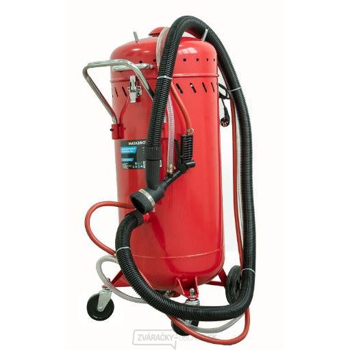 Mobilná pieskovačka s integrovaným odsávaním 105l Matabro MB-SB105L Mobilná pieskovačka s integrovaným odsávaním 105l Matabro MB-SB105L gallery main image