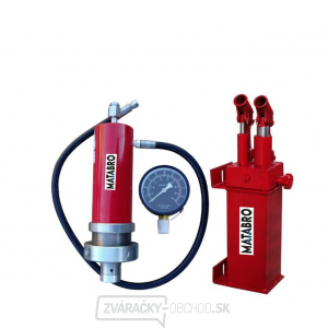 Zostava k lisu 30 ts hydraulickú, dvojrýchlostnou pumpou Matabro MB-SET30TDP Zostava k lisu 30 ts hydraulickú, dvojrýchlostnou pumpou Matabro MB-SET30TDP gallery main image