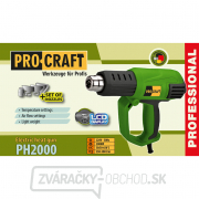 Pištoľ teplovzdušná PROCRAFT PH2000 | PH2000 Pištoľ teplovzdušná PROCRAFT PH2000 | PH2000 náhled