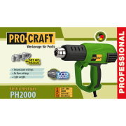 Pištoľ teplovzdušná PROCRAFT PH2000 | PH2000 náhled
