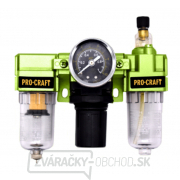 Regulátor tlaku so vzduchovým a olejovým filtrom Procraft FU02 gallery main image