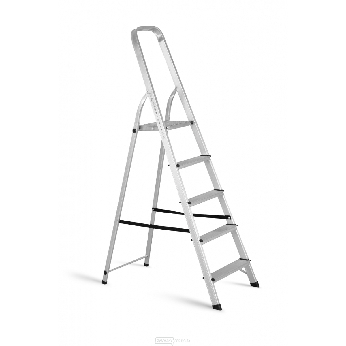 Schodíky hliníkové jednostranné 4st. Procraft PLA2.84 | PLA2.84