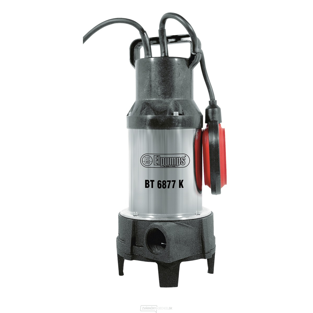 Kalové čerpadlo do septiku Elpumps BT 6877 K s obežným kolesom